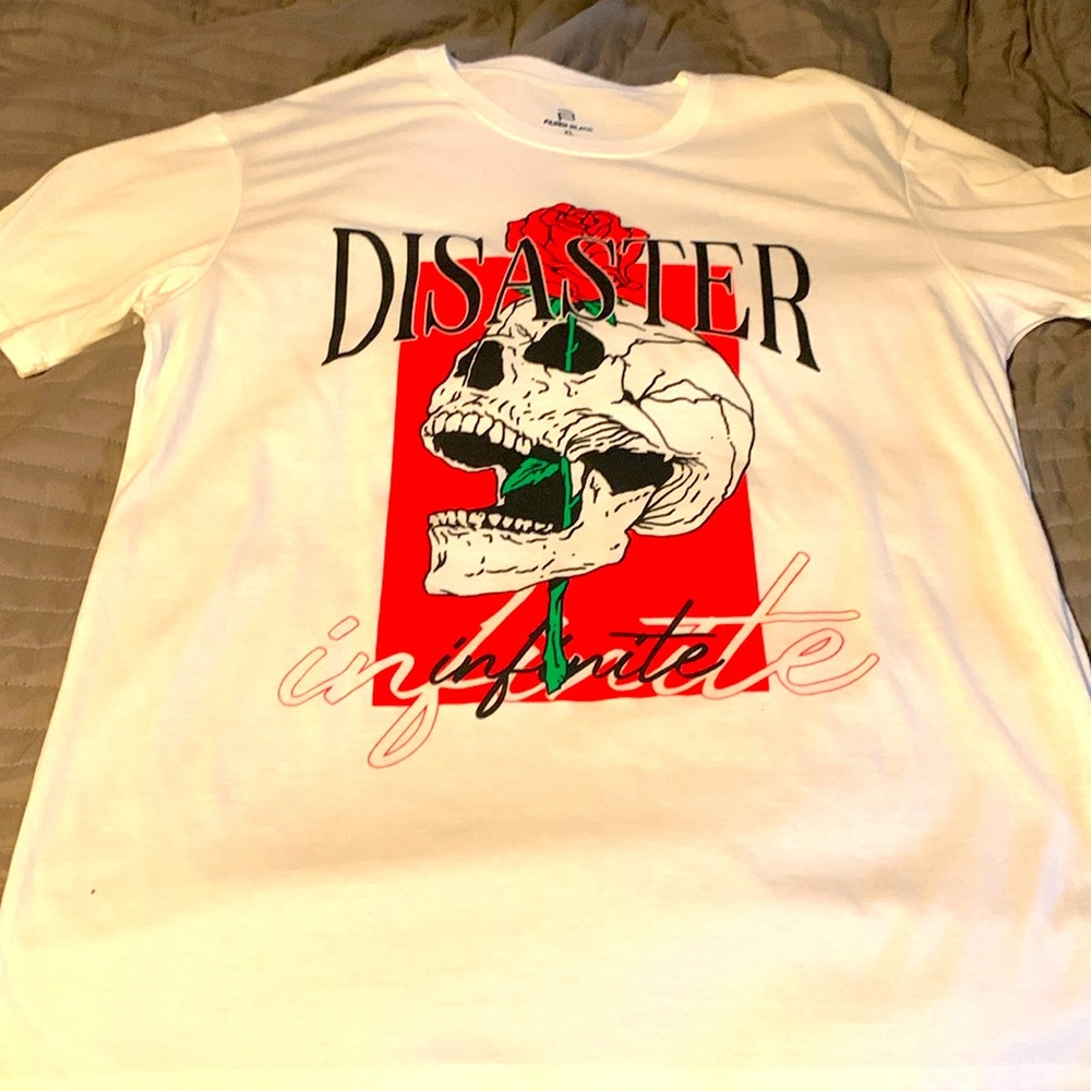 Faded black extra large t shirt